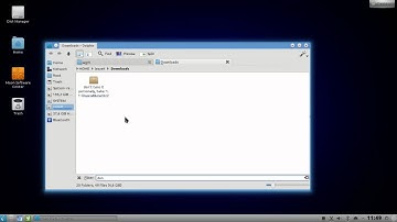 KDE Screencast: Filter files and folders in Dolphin
