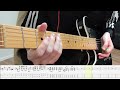 F.A.C.E./キタニタツヤ 弾いてみた【tab譜】