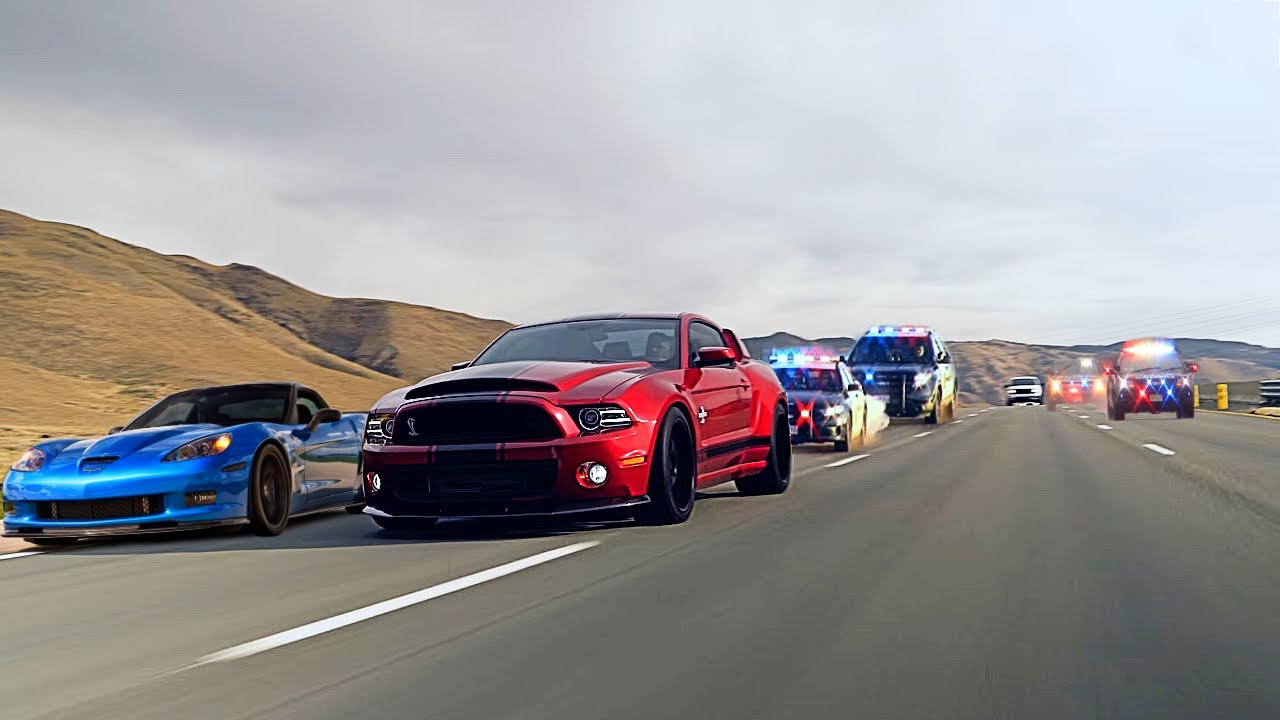 Best Street Racers vs. COPS Mega Compilation! - YouTube