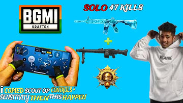 I USED SCOUT OP SENSITIVITY & CONTROL AND THIS HAPPEN | #scout #scoutsensitivity #highlights