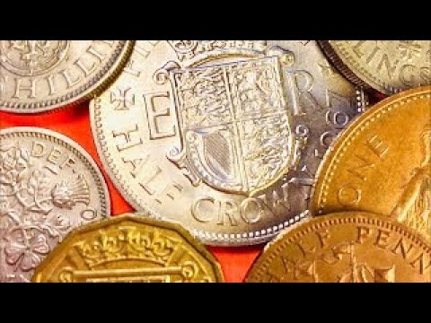 United Kingdom 1960 Coin Collection - Great Britain Half Crown