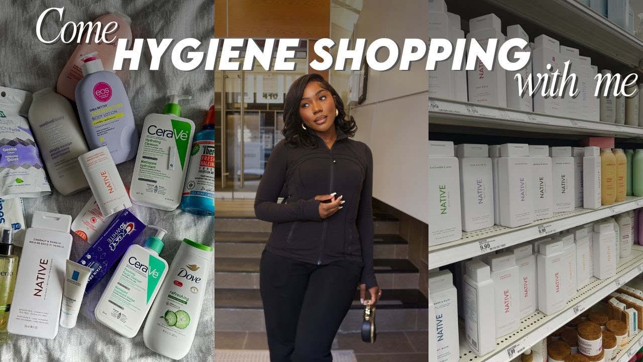 Come HYGIENE SHOPPING with me | self care products & tips + haul