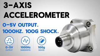 0–5V 3-Axis Accelerometer for Vibration Testing