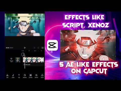 5 AE Like Effects🔥 On Capcut || Effects That'll Make Your Edit Look Sexier 👌