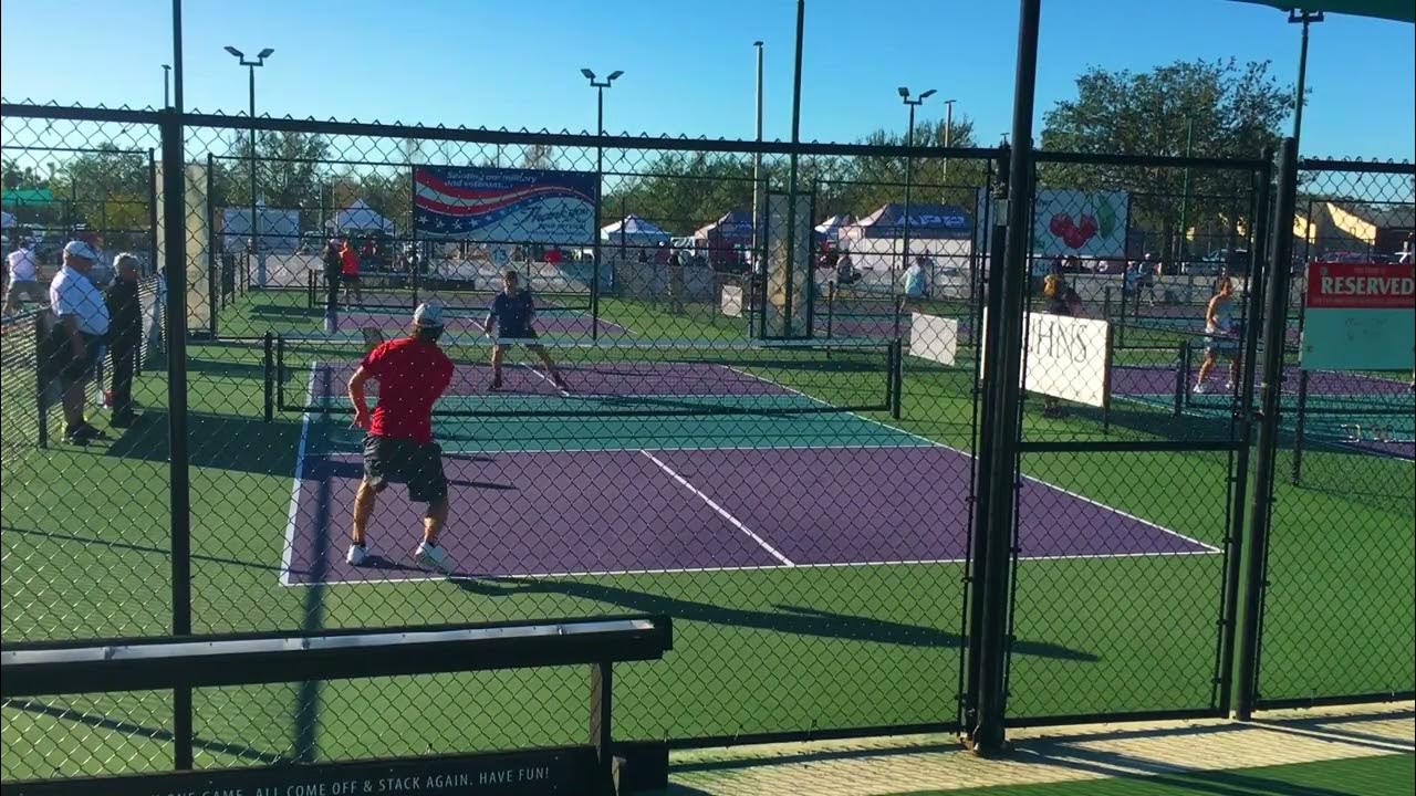 Rob Nunnery vs Jason Garriotte Pickleball Pro Singles 2023 APP