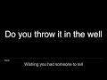 John Frusciante Wishing (Karaoke)