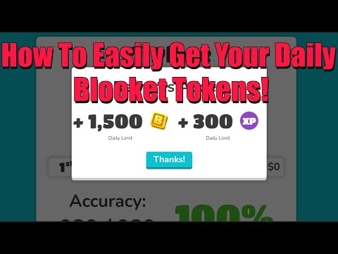 How To Easily Get Your Daily Tokens In Blooket! (Easiest and fastest method!)