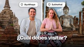 Sukhothai vs Ayutthaya 🏯 ¿Cuál fue la capital MÁS impresionante de Tailandia?