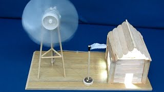 How to Make a Simple Windmill for Free Energy - School Project | Functional