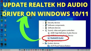 How to Download and Install Realtek HD Audio Manager & Driver on Windows 10/ Windows 11 screenshot 5