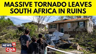 South Africa Tornado | Drone Video Shows Damage After Twister Rips Through Durban Town | G18V