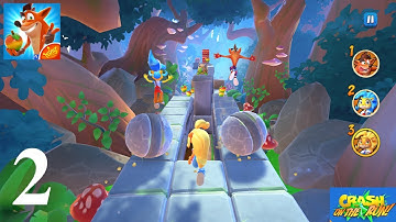 Crash Bandicoot: On the Run - Gameplay Walkthrough Part 2 - Hyena (iOS, Android)