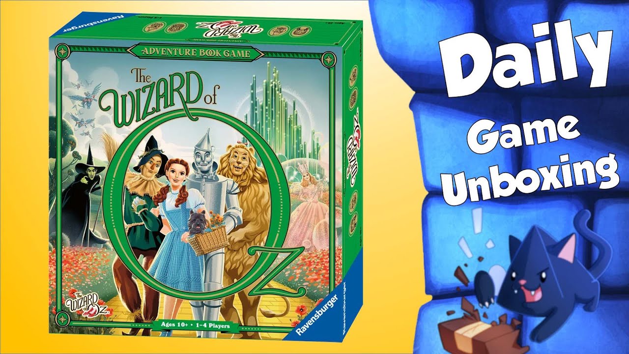 The Wizard of Oz Adventure Book Game | Board Game | The Dice Tower | The  Dice Tower
