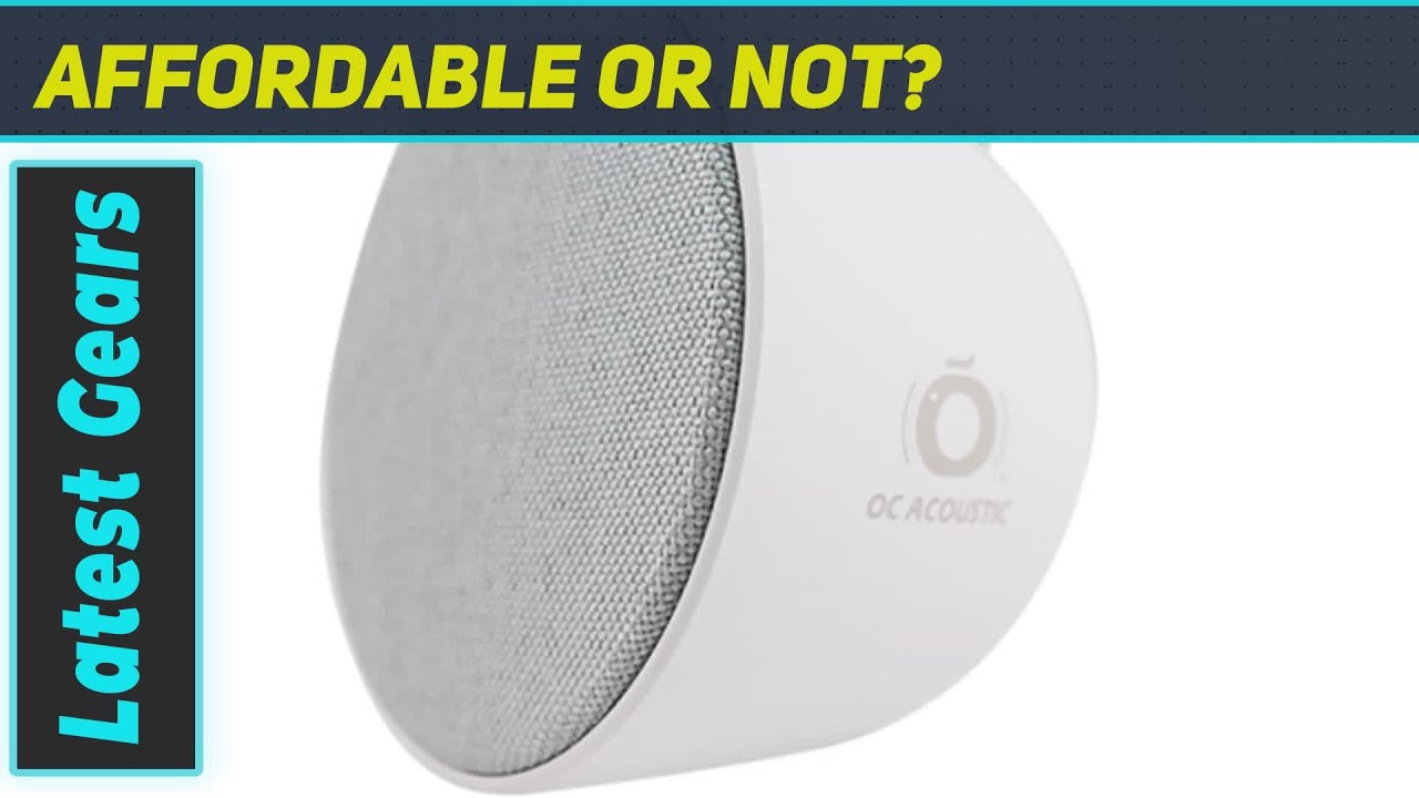 OC Acoustic Newport Plug-in Bluetooth Speaker Review - YouTube