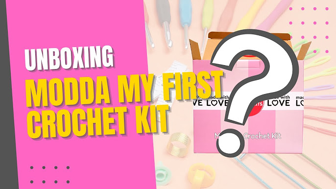 CROCHET KIT for Beginners Adults Kids Crocheting Projects MODDA