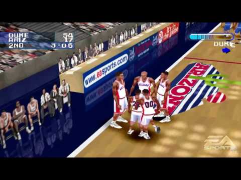 NCAA March Madness 2001 PS1 Gameplay HD