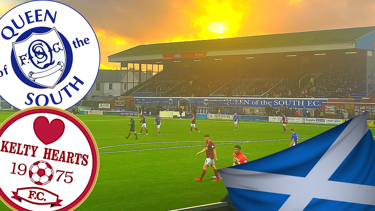 My First Scottish Football Game! Queen of the South v Kelty Hearts