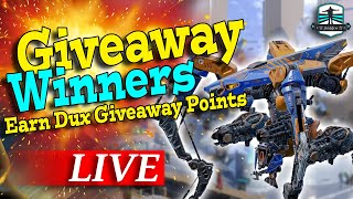 War Robot New Modules Talk + Earn Dux Giveaway Points