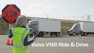 Volvo Trucks — Peter takes the Volvo VNR through the city course