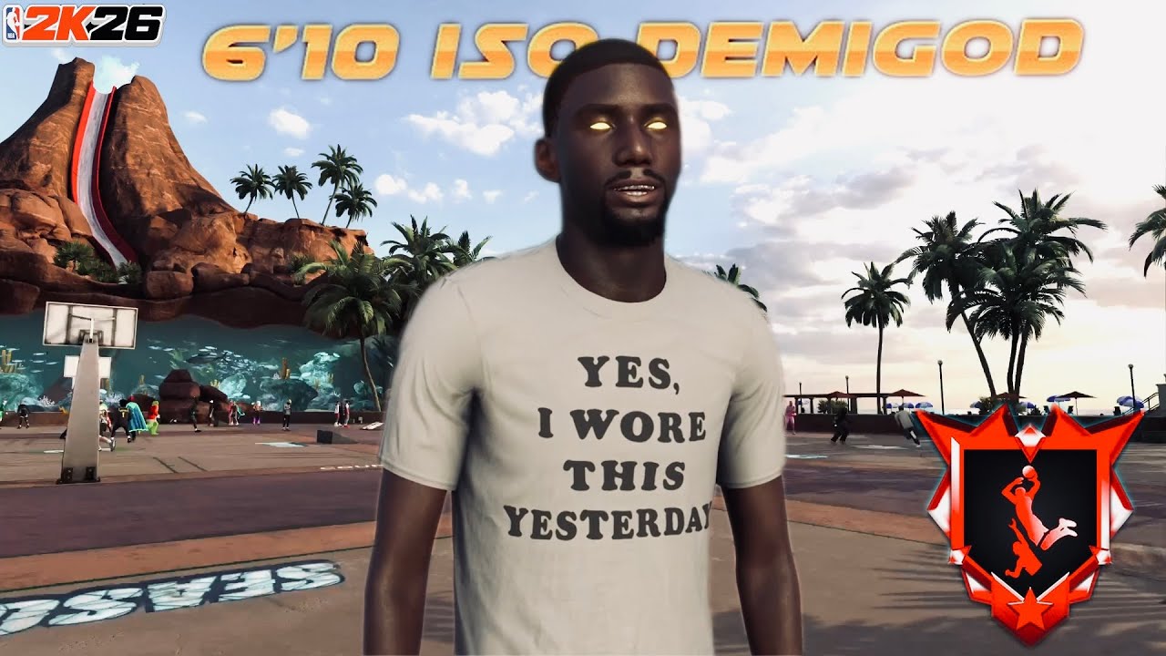 NBA2K26 Cap Breakers 让我的6'10/208巅峰杜兰特建模蜕变 this 610 2 way iso god on nba2k26 needs to be nerfed...