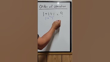 Order Of Operation #math #mathematics #maths #pemdas
