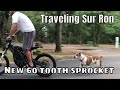 Traveling Sur Ron Light Bee : New 60 tooth sprocket : Tyler State Park Texas