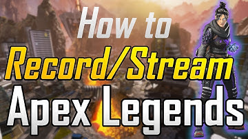 Best Settings to Stream/Record Apex WITHOUT LAG!! (OBS)