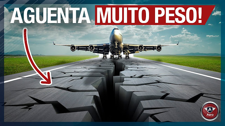 NÃO PODE AFUNDAR! Como são feitas as pistas de um AEROPORTO?