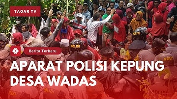 Ribuan Polisi Kepung Desa Wadas, Beberapa Warga Dilaporkan Dikejar Hingga Ditangkap
