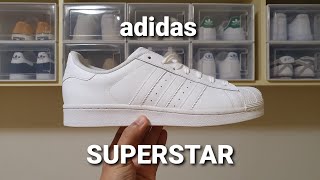 ADIDAS SUPERSTAR 2020 TRIPLE WHITE - ZALORA SNEAKER UNBOXING, REVIEW, ON FEET | Sneakers Yo