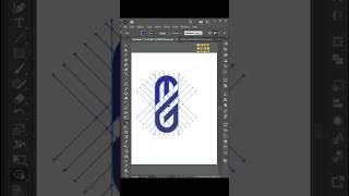 MG Logo Design/ Logo Design Modern, Minimalist, Monogram tricks in Adobe illustrator. #shortsvideo