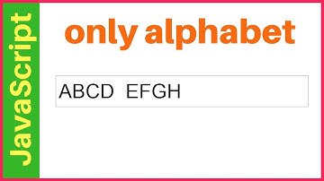 JavaScript - How to Make Input Text Allow Only Letters Backspace and Delete In JS [With Source Code]