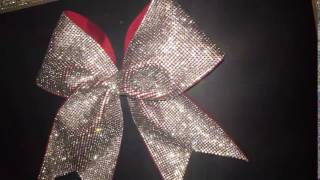 Be Createful Rhinestone Cheer Bow 