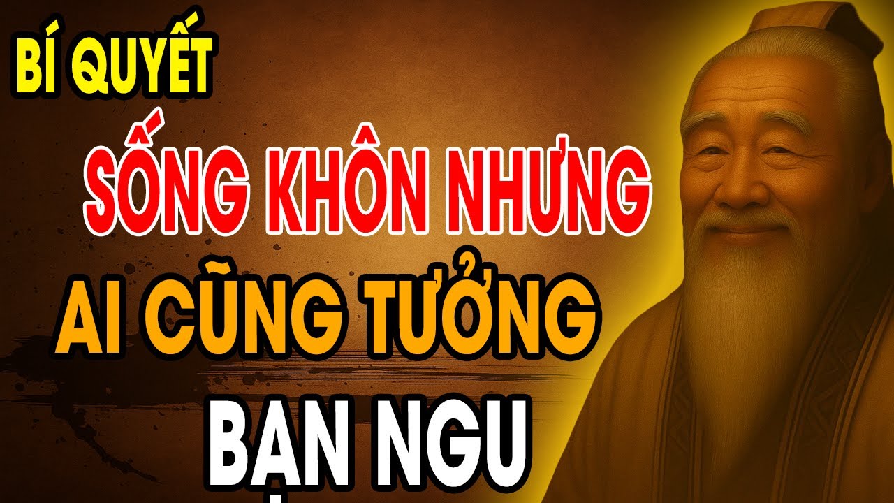 CỔ NHÂN DẠY: Bí Quyết Sống Khôn Ngoan nhưng ai cũng nghĩ bạn Ngu, không ...