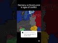 Germany vs Soviet union #agesofconflict #history #geographythroughmaps #europe #map #mapping