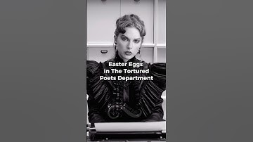 Easter Eggs in The Tortured Poets Department #ttpd #taylorswift #fortnight