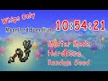 Terraria whips only moonlord speedrun 105421  master hardcore random seed