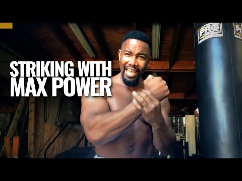 HOW TO STRIKE WITH MAXIMUM POWER - Training with Michael J White