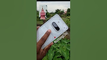 Nothing Phone 3a Zooming Test #shorts