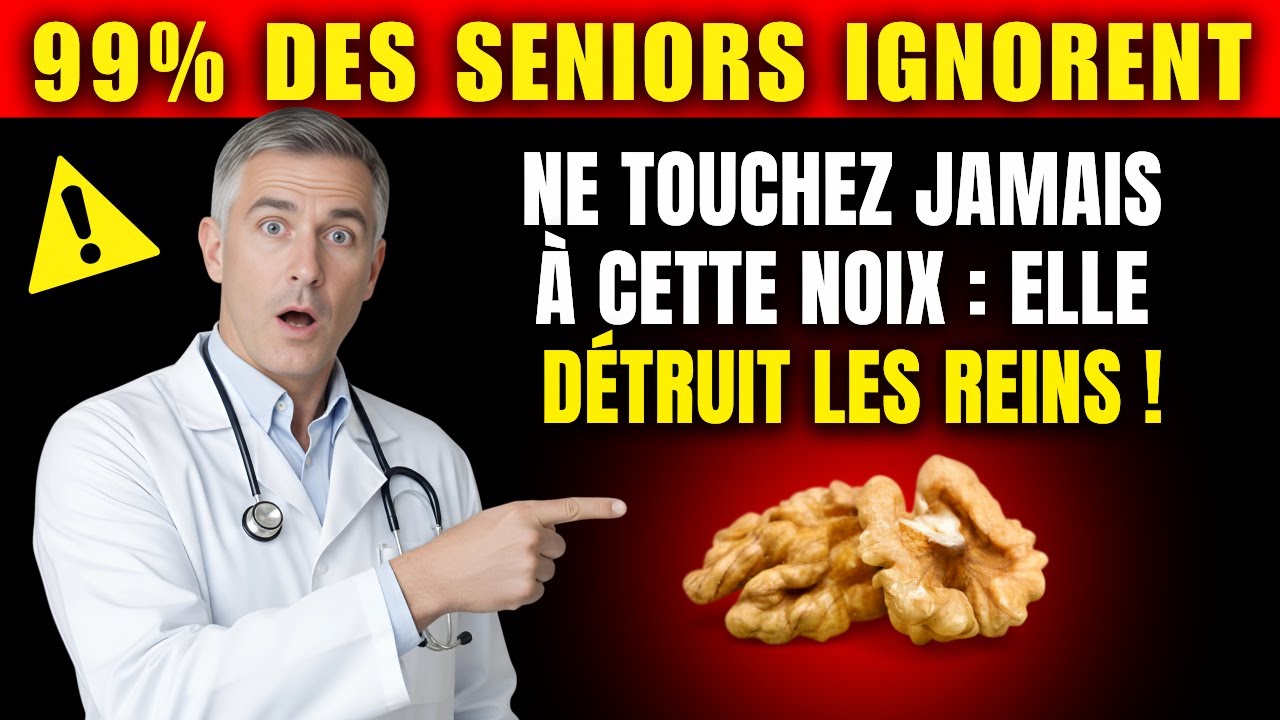 Créatinine élevée? ⚠️ 3 noix à éviter et 3 à manger à la place pour protéger vos reins