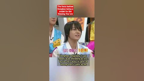 The facts behind Donghae being a model for the 