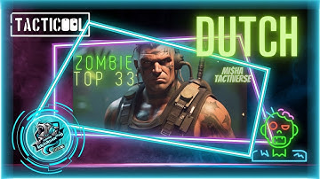 Tacticool Zombie Mode: 10:09 Top 33 Expert Tips Dutch Gameplay Ft. Top 1 Zombie Honor🧟🧟‍♀️#tacticool