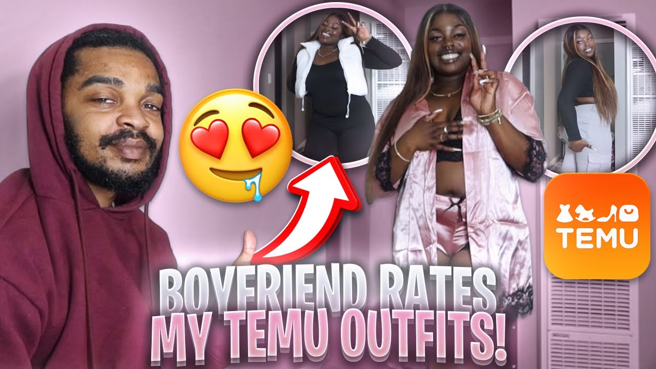 boyfriend rates my TEMU outfits!! 😍 + jewelry/accessories haul *hit or