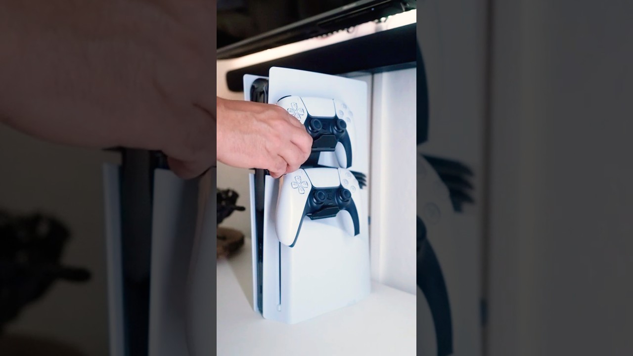 PS5 Slim & Pro Stand Using the PS5 Horizontal Stand Mounting Holes | 3D Printing Prototype Round 1