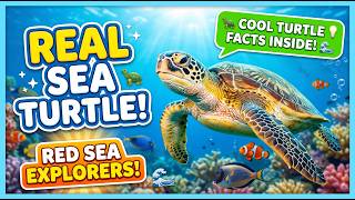 Sea Turtles — Ancient Travelers of the Coral Reef! 🐢✨