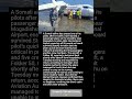 PILOT PRAISED FOR CRASH LANDING SAFELY AT A SEASHORE #shorts