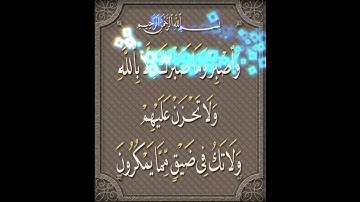 سورة النحل الآية ( 127 )