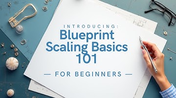 Blueprint Reading 101 | Beginner Basics | Learn to Convert Real Measurements into Scaled Prints
