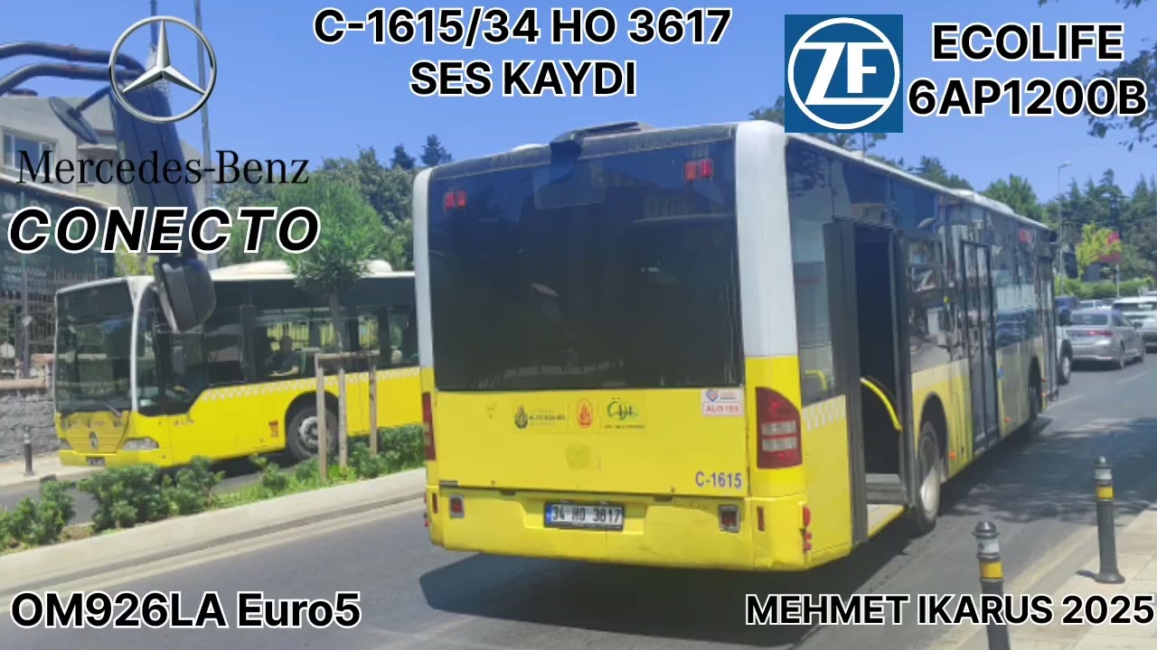 İstanbul ÖHO|Mercedes-Benz Conecto|C-1615|Travego Sesli Conecto