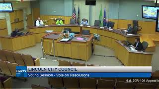 Lincoln City Council Meeting March 30, 2020